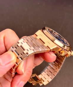 Đồng hồ Audemars Piguet Royal Oak 26331OR mặt xanh máy Thuỵ Sỹ 41mm (7)