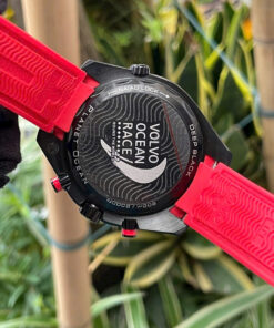 Đông hồ Omega Seamaster cọc dạ quang dây vải đỏ fake cao cấp 42mm