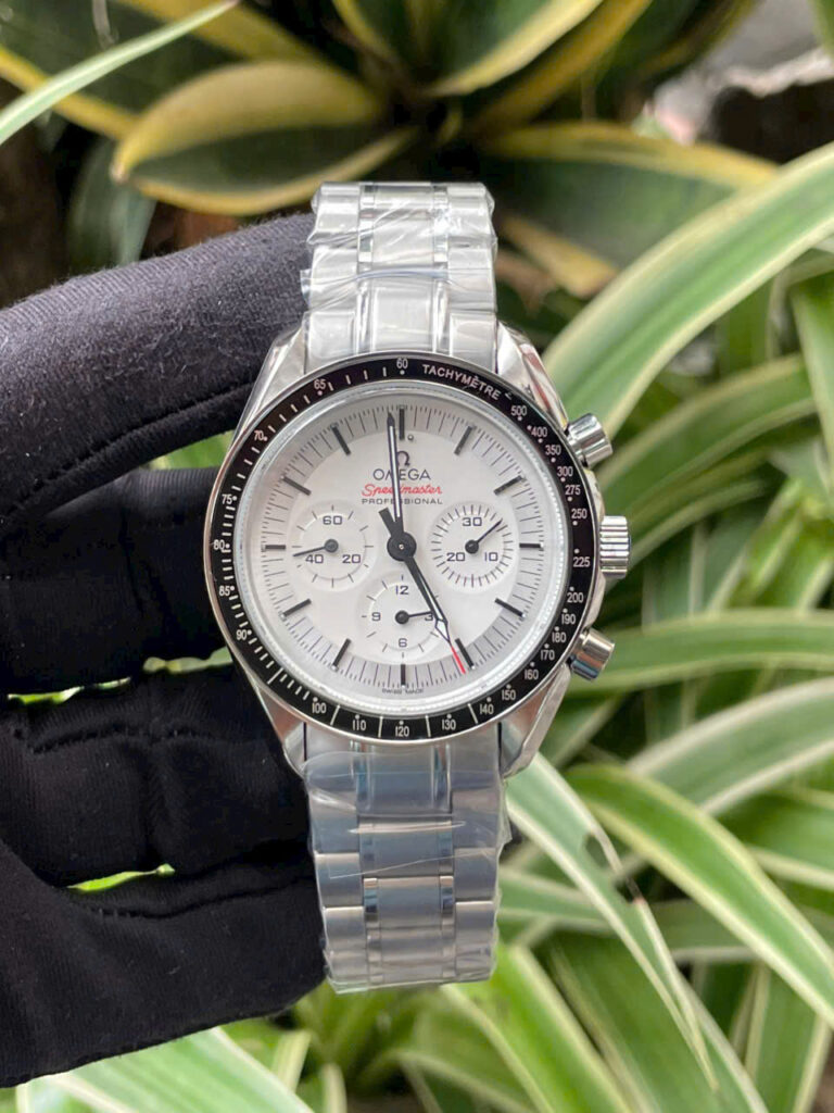 Đồng hồ Omega Speedmaster dây kim loại máy cơ nhật fake cao cấp 42mm