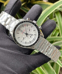Đồng hồ Omega Speedmaster dây kim loại máy cơ nhật fake cao cấp 42mm