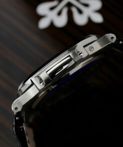 Đồng hồ Patek Philippe Nautilus 5712 Replica 11 mặt xanh blue dây da PPF 40mm (2)