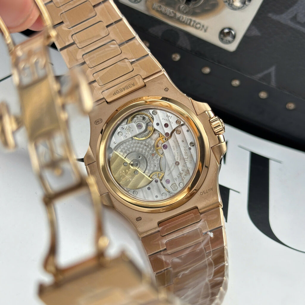 Đồng hồ Patek Philippe Nautilus 5712R Chế Tác mặt nâu dây kim loại nhà máy PPF 40mm (1)