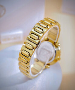 Đồng hồ Versace Greca Twist VE6I00623 vàng gold mặt tím like auth 32mm