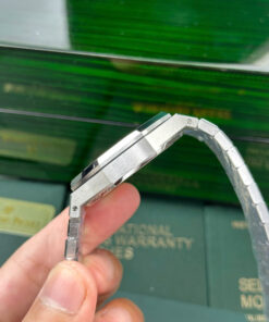 Đồng hồ Audemars Piguet Chế Tác Royal Oak 15500ST mặt xám dây kim loại APS 41mm (2)