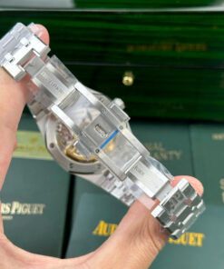 Đồng hồ Audemars Piguet Chế Tác Royal Oak 15500ST mặt xám dây kim loại APS 41mm (2)