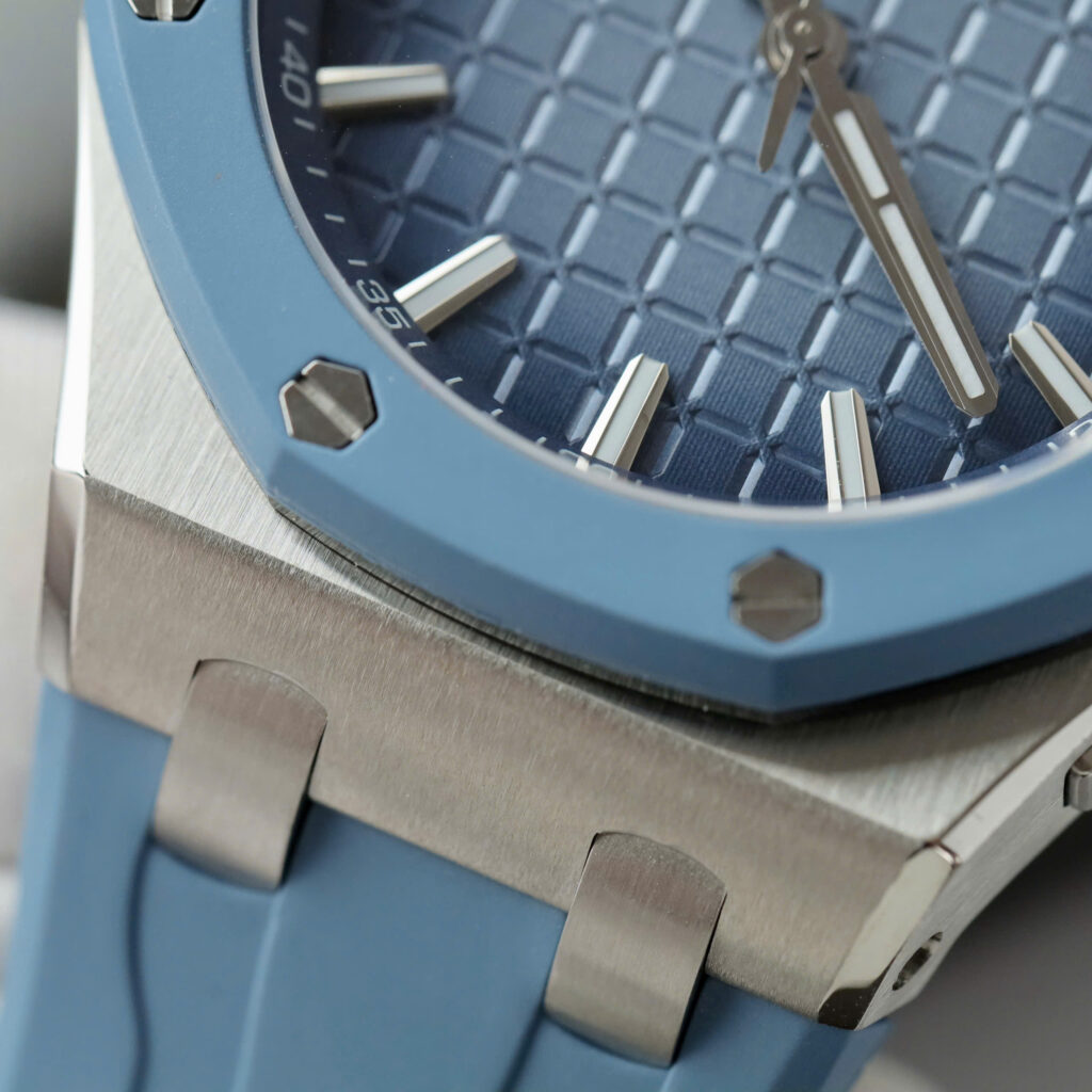 Đồng hồ Audemars Piguet Rep 11 Royal Oak Offshore 15605SK màu xanh dương 43mm (2)