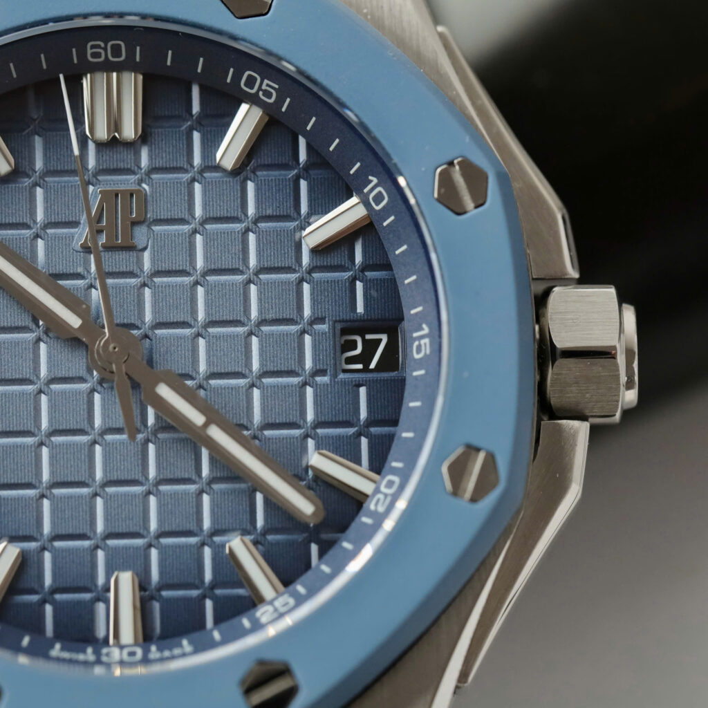 Đồng hồ Audemars Piguet Rep 11 Royal Oak Offshore 15605SK màu xanh dương 43mm (2)