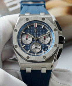 Đồng hồ Audemars Piguet Rep Cao Cấp Royal Oak Offshore 26420TI màu xanh dương 43mm (2)
