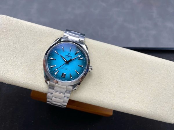 Đồng hồ Omega Seamaster Co-Axial Rep 11 mặt xanh blue nhà máy VS 41mm (1)