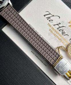 Đồng hồ Patek Philippe nữ đính đá dây cao su Replica cao cấp nhà máy PPF 35,6mm