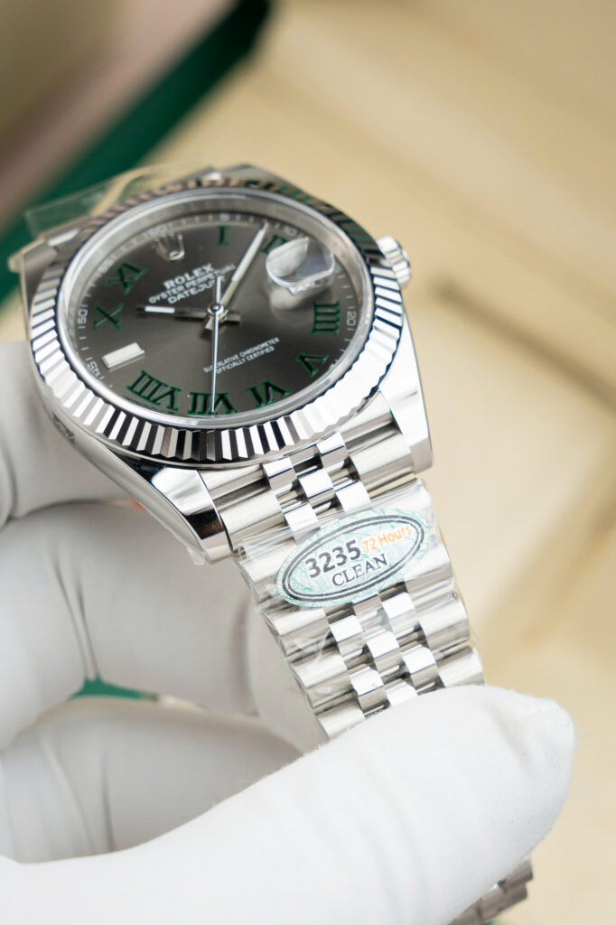 Đồng hồ Rolex DateJust 116234 Replica 1 1 mặt số Wimbledon nhà máy Clean 41mm (2)
