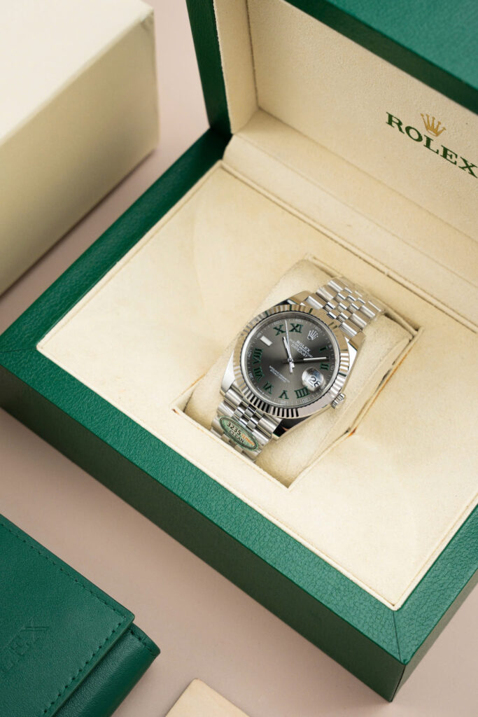 Đồng hồ Rolex DateJust 116234 Replica 1 1 mặt số Wimbledon nhà máy Clean 41mm (2)