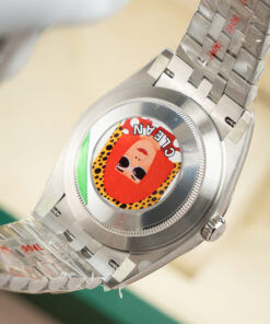 Đồng hồ Rolex DateJust Chế Tác nam mặt xám cọc số dạ quang Clean 41mm (2)