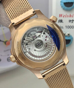 Đồng hồ Seamaster Diver 300M Bronze Gold chế tác cao cấp nhất viền đỏ nhà máy VS 42mm