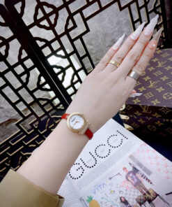 Đồng hồ Slvatore Ferragamo Gancino nữ dây da mặt xà cừ like auth 26mm