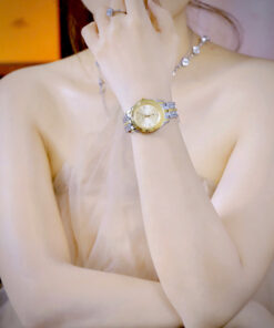 Đồng hồ Versace Greca nữ demi niềng khía cọc số dạ quang like auth 35mm