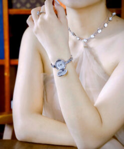 Đồng hồ Versace Medusa Secret nữ dây kim loại like auth 25mm