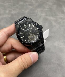 Đồng hồ Audemars Piguet Royal Oak 26522CE Tourbillon gốm đen xưởng BBR 41mm (5)