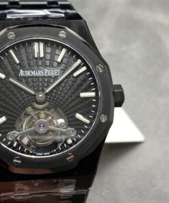 Đồng hồ Audemars Piguet Royal Oak 26522CE Tourbillon gốm đen xưởng BBR 41mm (5)