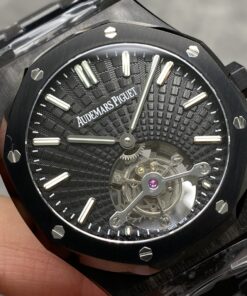 Đồng hồ Audemars Piguet Royal Oak 26522CE Tourbillon gốm đen xưởng BBR 41mm (5)