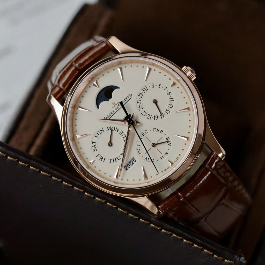 Đồng hồ Jaeger LeCoultre Rep 11 Master Ultrathin Perpetual Calendar mạ vàng hồng VRF 39mm (2)