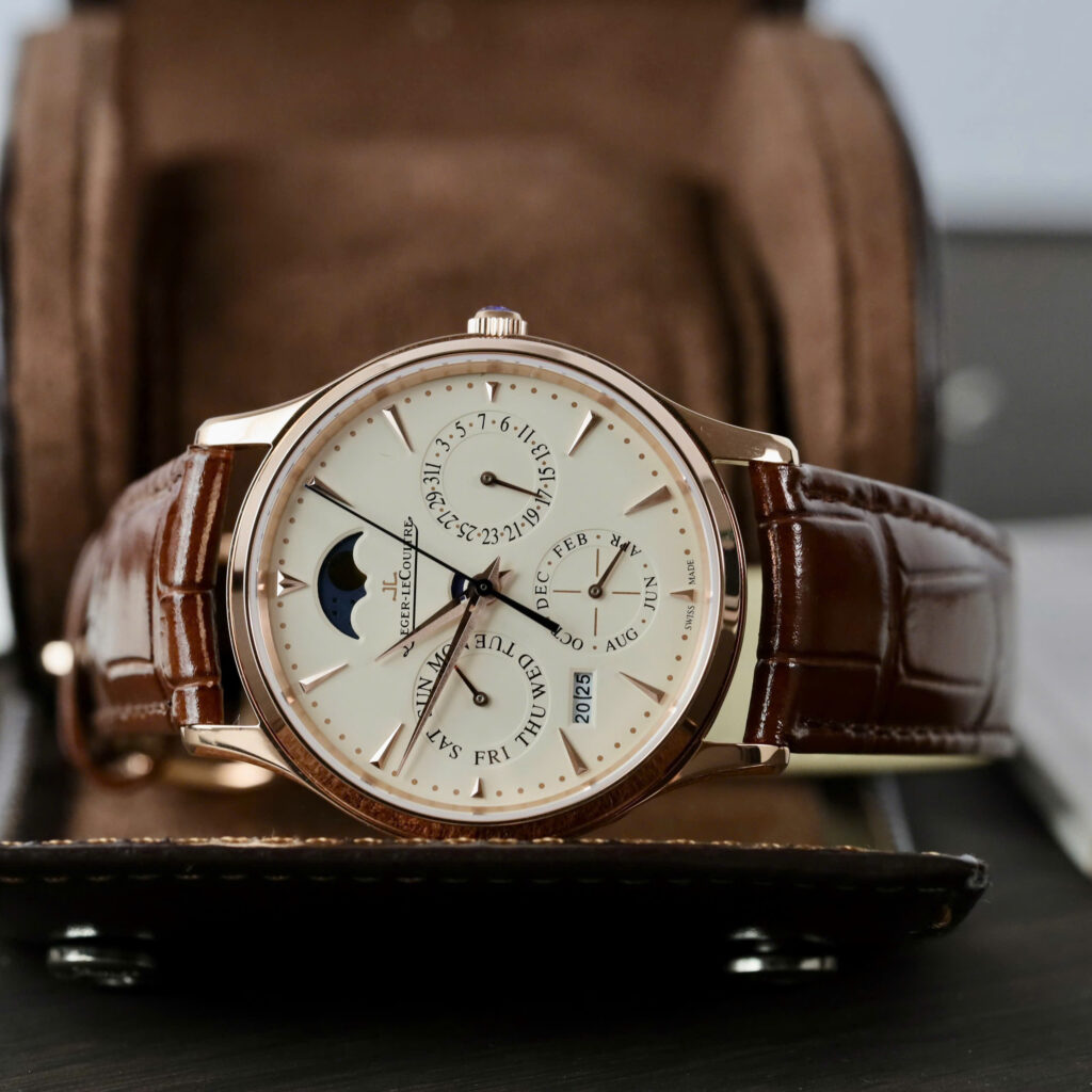 Đồng hồ Jaeger LeCoultre Rep 11 Master Ultrathin Perpetual Calendar mạ vàng hồng VRF 39mm (2)