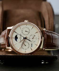 Đồng hồ Jaeger LeCoultre Rep 11 Master Ultrathin Perpetual Calendar mạ vàng hồng VRF 39mm (2)