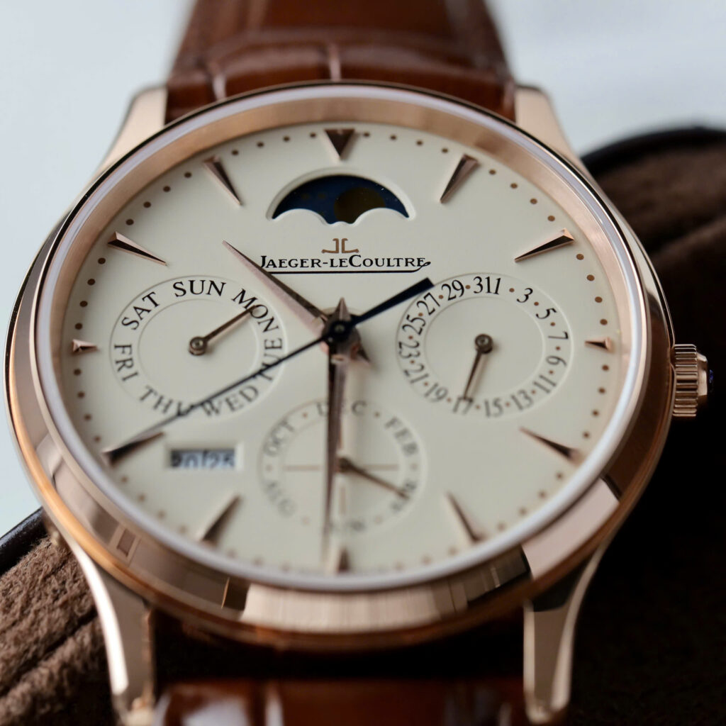 Đồng hồ Jaeger LeCoultre Rep 11 Master Ultrathin Perpetual Calendar mạ vàng hồng VRF 39mm (2)