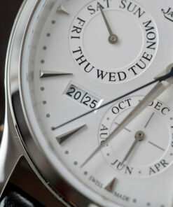 Đồng hồ Jaeger LeCoultre Replica 11 Master Ultrathin Perpetual Calendar mặt trắng xưởng VR 39mm (2)