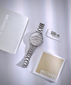 Đồng hồ Michael Kors MK4672 nữ màu trắng đính đá like auth 38mm