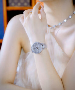 Đồng hồ Michael Kors MK4672 nữ màu trắng đính đá like auth 38mm