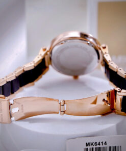 Đồng hồ Michael Kors MK6414 Parker dây kim loại đính đá like auth 38mm