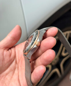 Đồng hồ Omega Seamaster Driver 300 Replica 11 mặt xanh green full set VSF 42mm (2)