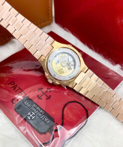 Đồng hồ Patek Philippe Nautilus 5711 nam king gold fake cao cấp 40mm