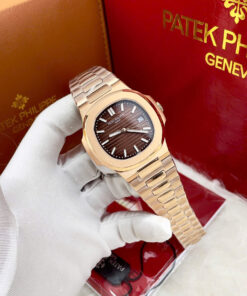 Đồng hồ Patek Philippe Nautilus 5711 nam king gold fake cao cấp 40mm