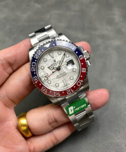 Đồng hồ Rolex 126719BLRO GMT Master 2 Pepsi mặt số thiên thạch nhà máy C+ 40mm (2)