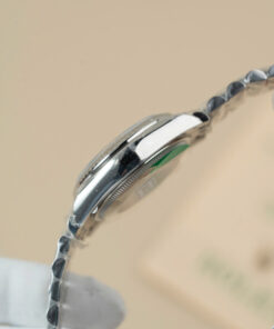 Đồng hồ Rolex DateJust Lady Replica 11 mặt đen cọc số la mã 31mm (2)