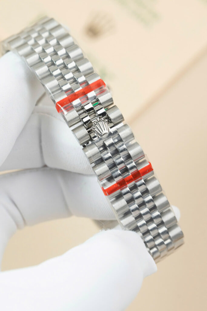 Đồng hồ Rolex DateJust Lady Replica 11 mặt đen cọc số la mã 31mm (2)