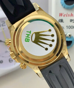 Đồng hồ Rolex Daytona 126518LN mặt số xanh băng chế tác máy 4131 xưởng THB 40mm (6)