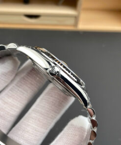 Đồng Hồ Rolex 1 1 DateJust 126334 Cao Cấp Nhất Mặt Số Wimbledon Nhà Máy VS 41mm (9)