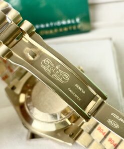 Đồng Hồ Rolex Day - Date ZF nam vàng gold máy Miyota Nhật Fake 11 40mm