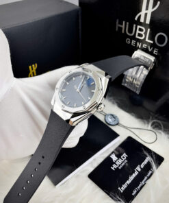 Đồng hồ Hublot Classic Fusion Orlinski dây cao su máy cơ nhật fake 11 nam 44mm
