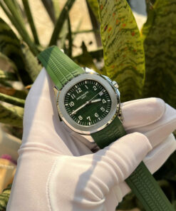 Đồng hồ Patek Philippe Aquanaut 5168 Replica 11 màu xanh lá cây xưởng 3K 42 (2)
