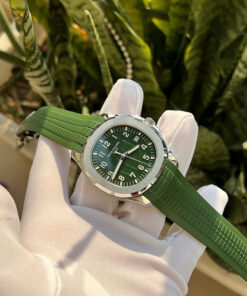 Đồng hồ Patek Philippe Aquanaut 5168 Replica 11 màu xanh lá cây xưởng 3K 42 (2)