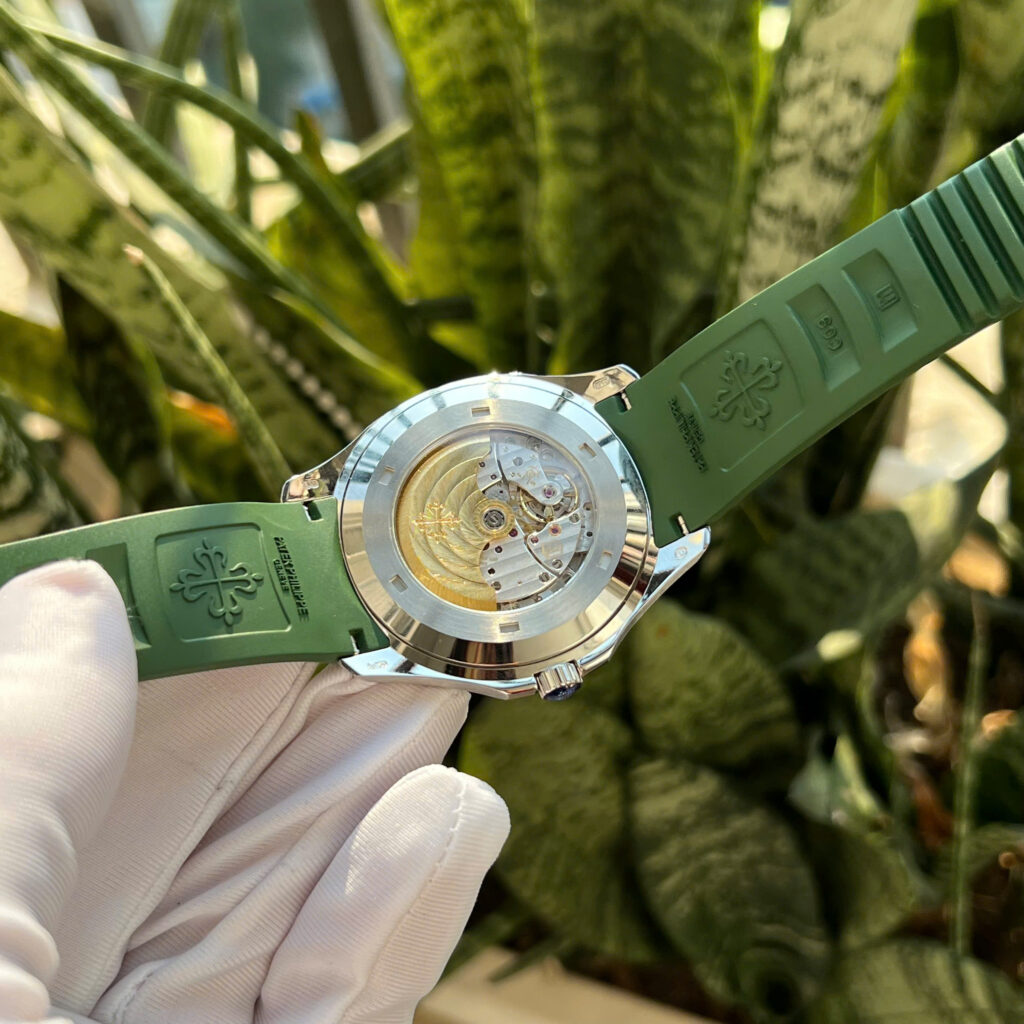 Đồng hồ Patek Philippe Aquanaut 5168 Replica 11 màu xanh lá cây xưởng 3K 42 (2)