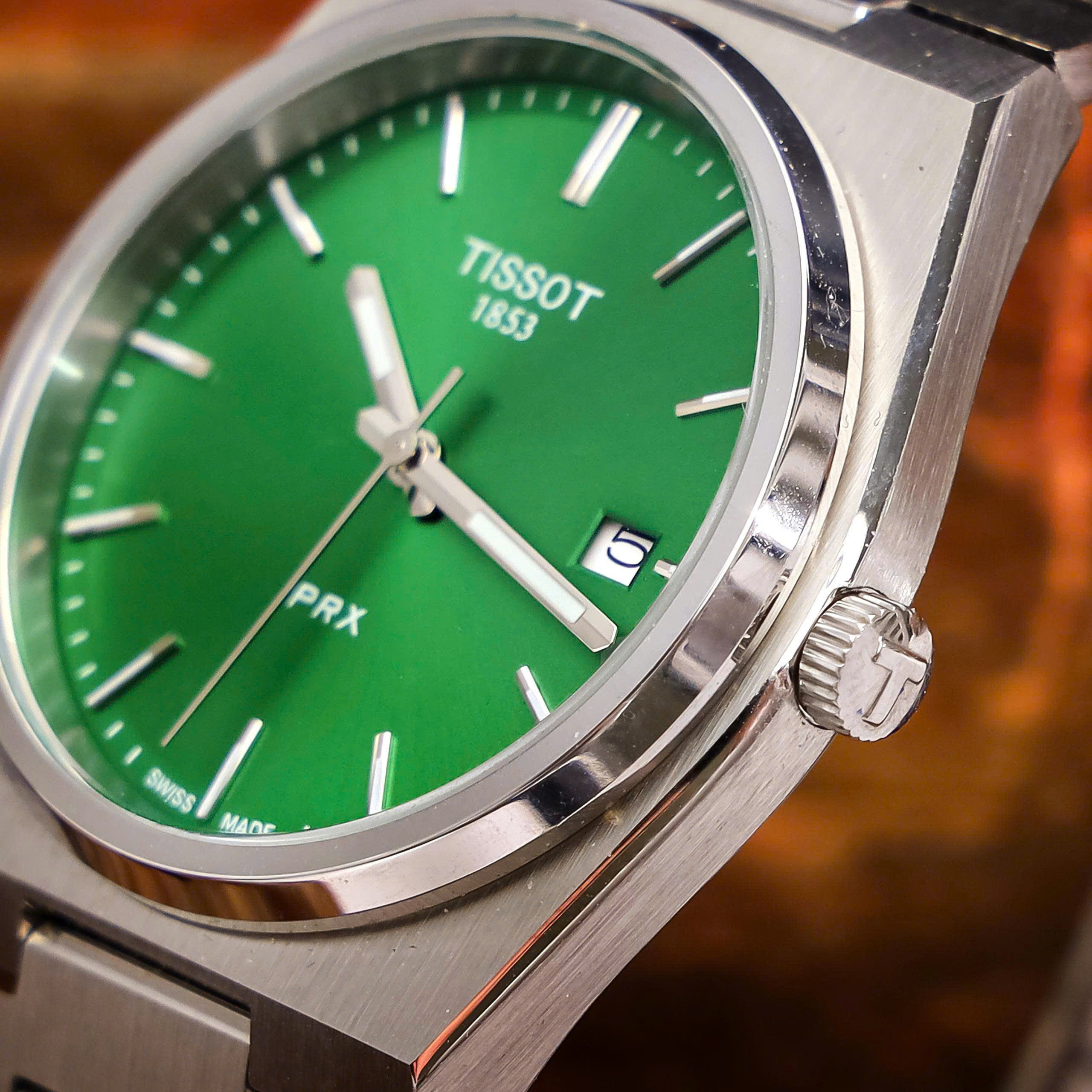 Đồng hồ Tissot PRX nam xanh green máy Pin nhật giá rẻ like auth 40mm (5) Đồng hồ Tissot PRX nam xanh green máy Pin nhật giá rẻ like auth 40mm
