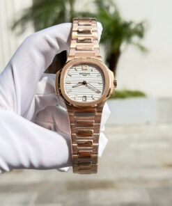 Đồng Hồ Patek Philippe Fake cao cấp Nautilus 7118 mặt số trắng nhà máy GR (1)