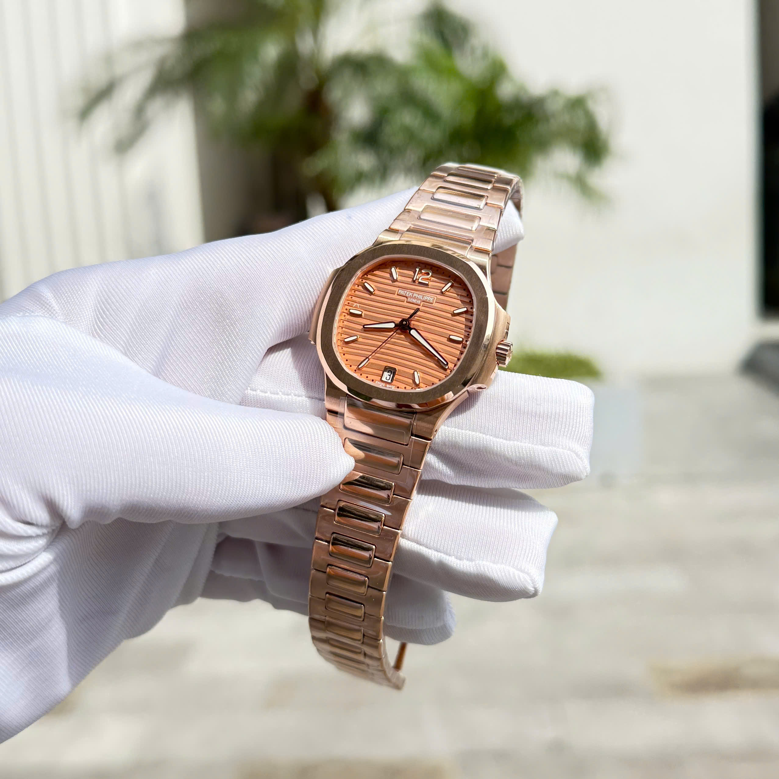 Đồng Hồ Patek Philippe Fake cao cấp Nautilus 7118 mặt số vàng nhà máy GR.jpg (3)