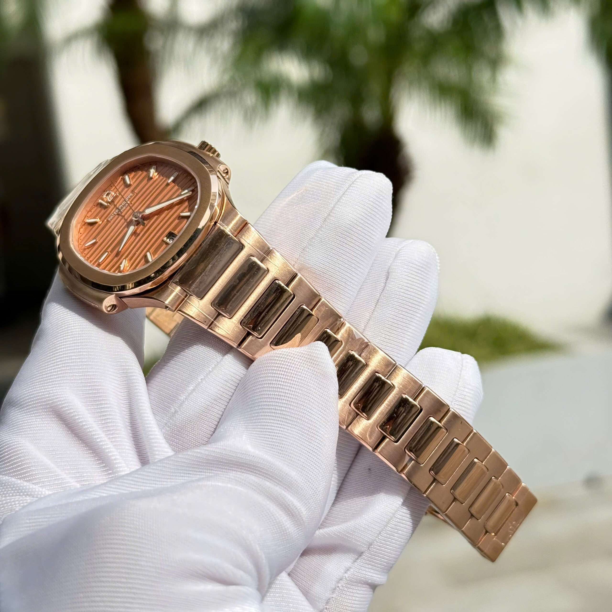 Đồng Hồ Patek Philippe Fake cao cấp Nautilus 7118 mặt số vàng nhà máy GR.jpg (6)