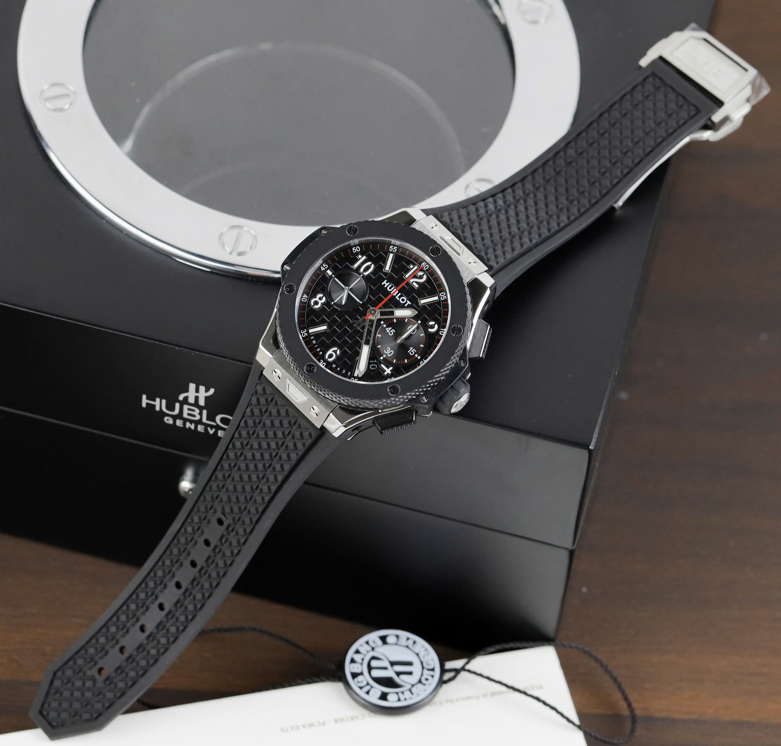 Đồng hồ Hublot Big Bang 20th Anniversary Titanium Ceramic Rep 11 cao cấp nhà máy BBA 43mm (10) Đồng hồ Hublot Big Bang 20th Anniversary Titanium Ceramic Rep 11 cao cấp nhà máy BBA 43mm (2)